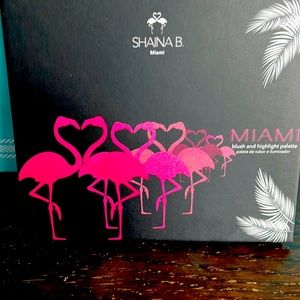 Shaina B- blush and highlighter palette